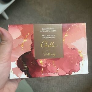 chella + velabeauty blushing rose eyeshadow palette